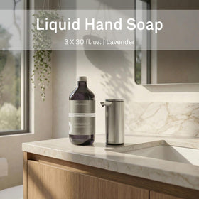 simplehuman Lavender Liquid Hand Soap Refill bottle with rosewood and herbs