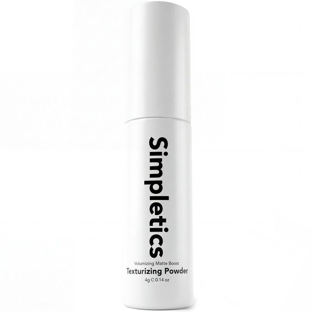 Simpletics Texturizing Powder 4g front view with packaging