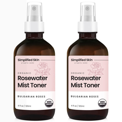 Simplified Skin Rose Water Spray front view