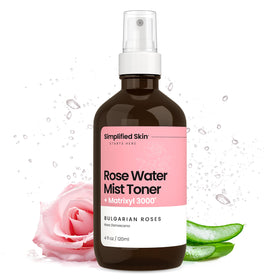 Simplified Skin Rose Water Spray front view with label