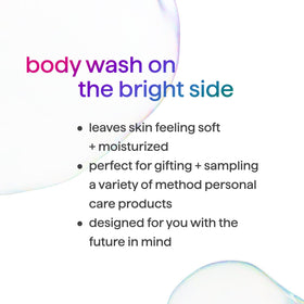 Simply Nourish fragrance bottle from Method Body Wash Gift Set