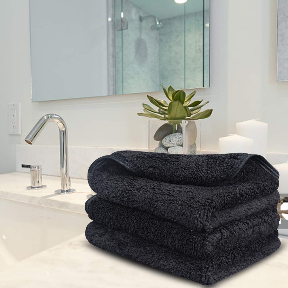 SINLAND Face Towels in gym bag for on-the-go use