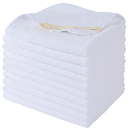 SINLAND Microfiber Facial Cloths 10 pack front view