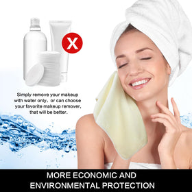 SINLAND Microfiber Facial Cloths demonstrating durability after wash