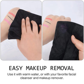 SINLAND Microfiber Facial Cloths in a bathroom setting