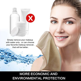 SINLAND Microfiber Facial Cloths in a bathroom setting