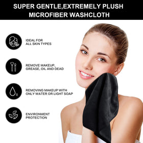 SINLAND Microfiber Facial Cloths in various colours