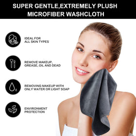 SINLAND Microfiber Facial Cloths showing fast drying feature
