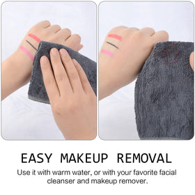SINLAND Microfiber Facial Cloths stacked neatly
