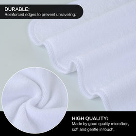 SINLAND Microfiber Facial Cloths stacked view