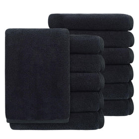 SINLAND ultra-soft coral velvet washcloth front view