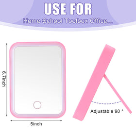 Sintuff magnetic makeup mirror set displayed on a bathroom counter
