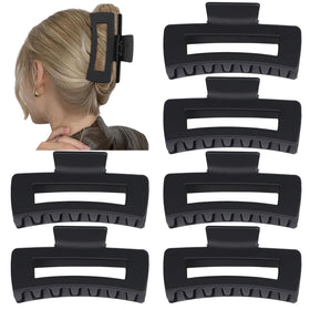 Sisiaipu 4 Inch hair clips displayed in a pack