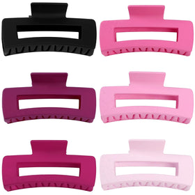 Sisiaipu 4 Inch Large Hair Claw Clip in black colour