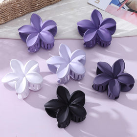 Sisiaipu Flower Hair Clip in vibrant colours displayed