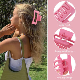 Sisiaipu hair claw clips in assorted colours with packaging