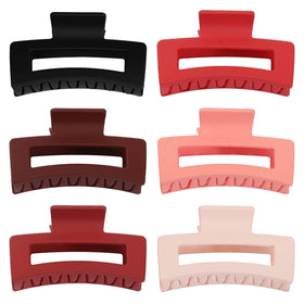 Sisiaipu hair claw clips in Red and Watermelon colours