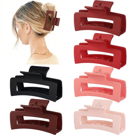 Sisiaipu hair claw clips packaging showcasing vibrant colours