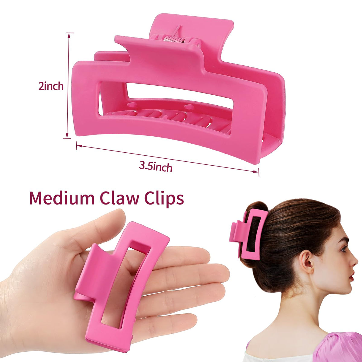 Sisiaipu hair clips arranged in a pack with vibrant colours