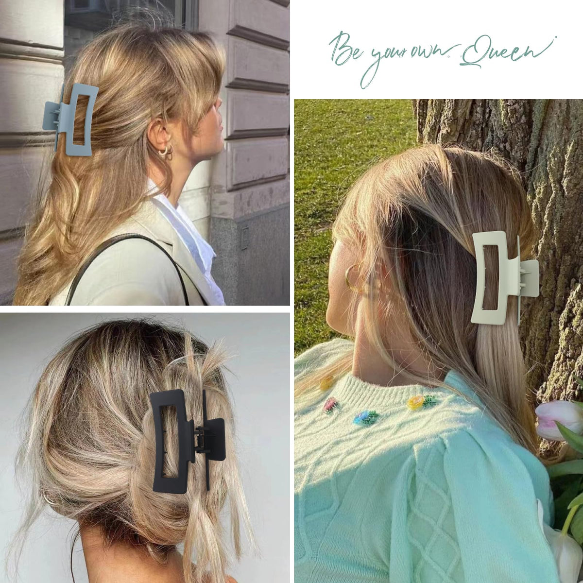 Sisiaipu hair clips arranged neatly in a pack