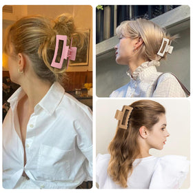 Sisiaipu hair clips being used during makeup application