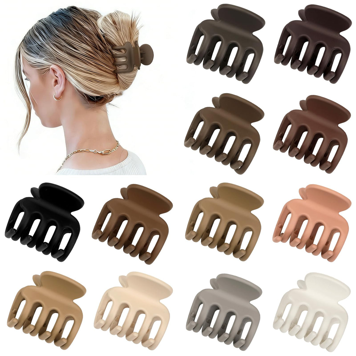 Sisiaipu hair clips on a table with accessories