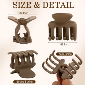Sisiaipu small claw clip in Beige