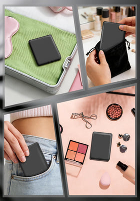 SisKokoro Compact Mirror in gift-ready packaging