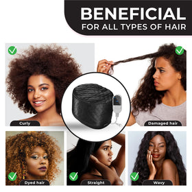 SISWOW Hair Steamer cap timer settings display