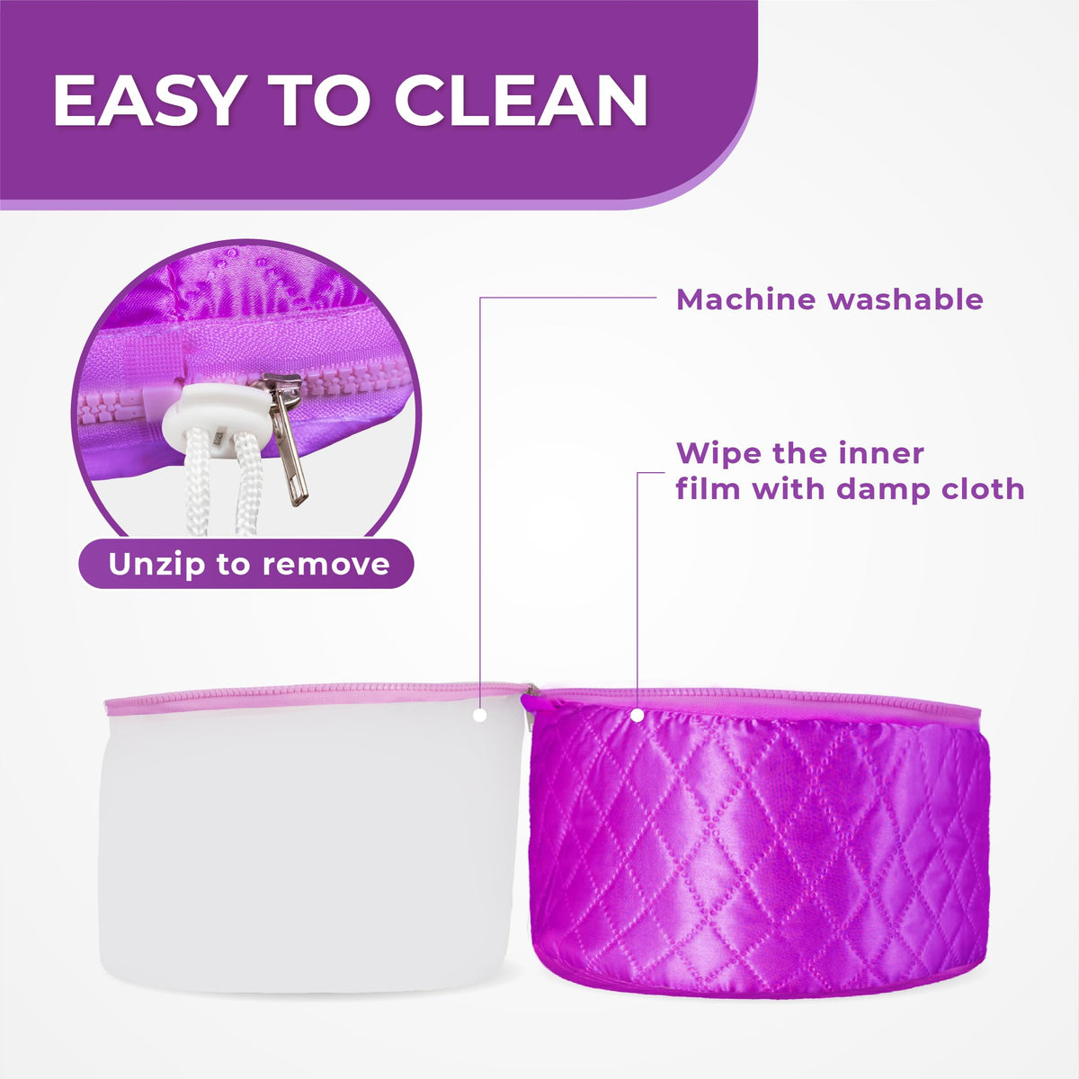 SISWOW Hair Steamer compact size for easy storage