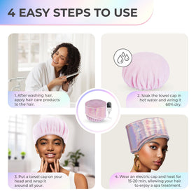 SISWOW Heat Cap packaging with product details