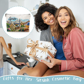 Sitsink Makeup Bag with travel accessories