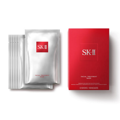 SK-II Facial Masks packaging front view with 6 count