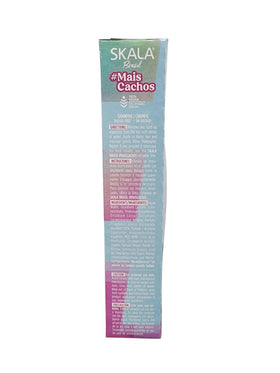 SKALA Expert Mais Cachos Shampoo and Conditioner Kit in a bathroom setting