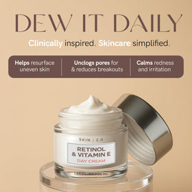 Skin 2.0 moisturiser application on skin