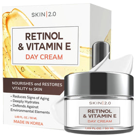 Skin 2.0 Retinol & Vitamin E Face Moisturiser front view