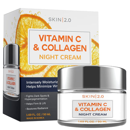 Skin 2.0 Vitamin C & Collagen Night Cream front view