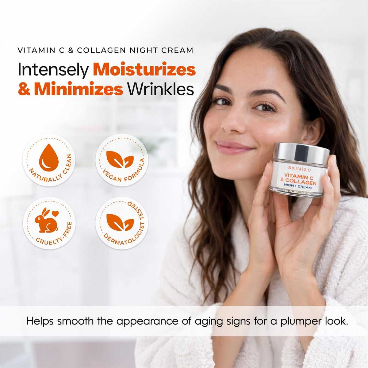 Skin 2.0 Vitamin C & Collagen Night Cream packaging