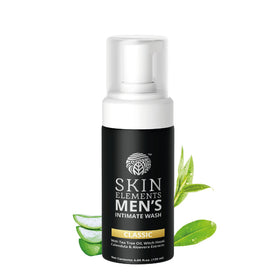 Skin Elements Men's Intimate Wash 4.05 Fl Oz front view with label