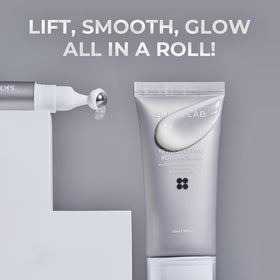 SKIN & LAB Anti-Aging Rollers Duo Set with lifestyle background