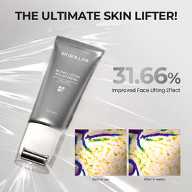 SKIN & LAB Retinol Lifting Roller Cream with ingredients list