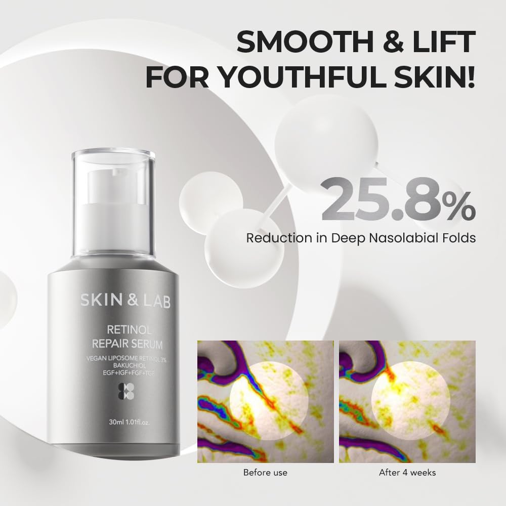 SKIN & LAB Retinol Repair Serum packaging details