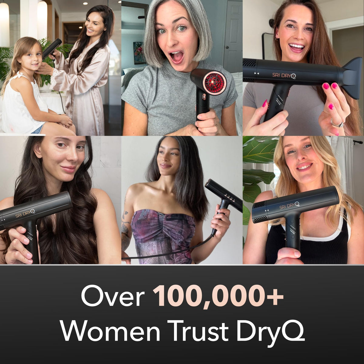 Skin Research Institute DryQ Smart Hair Dryer with infrared technology