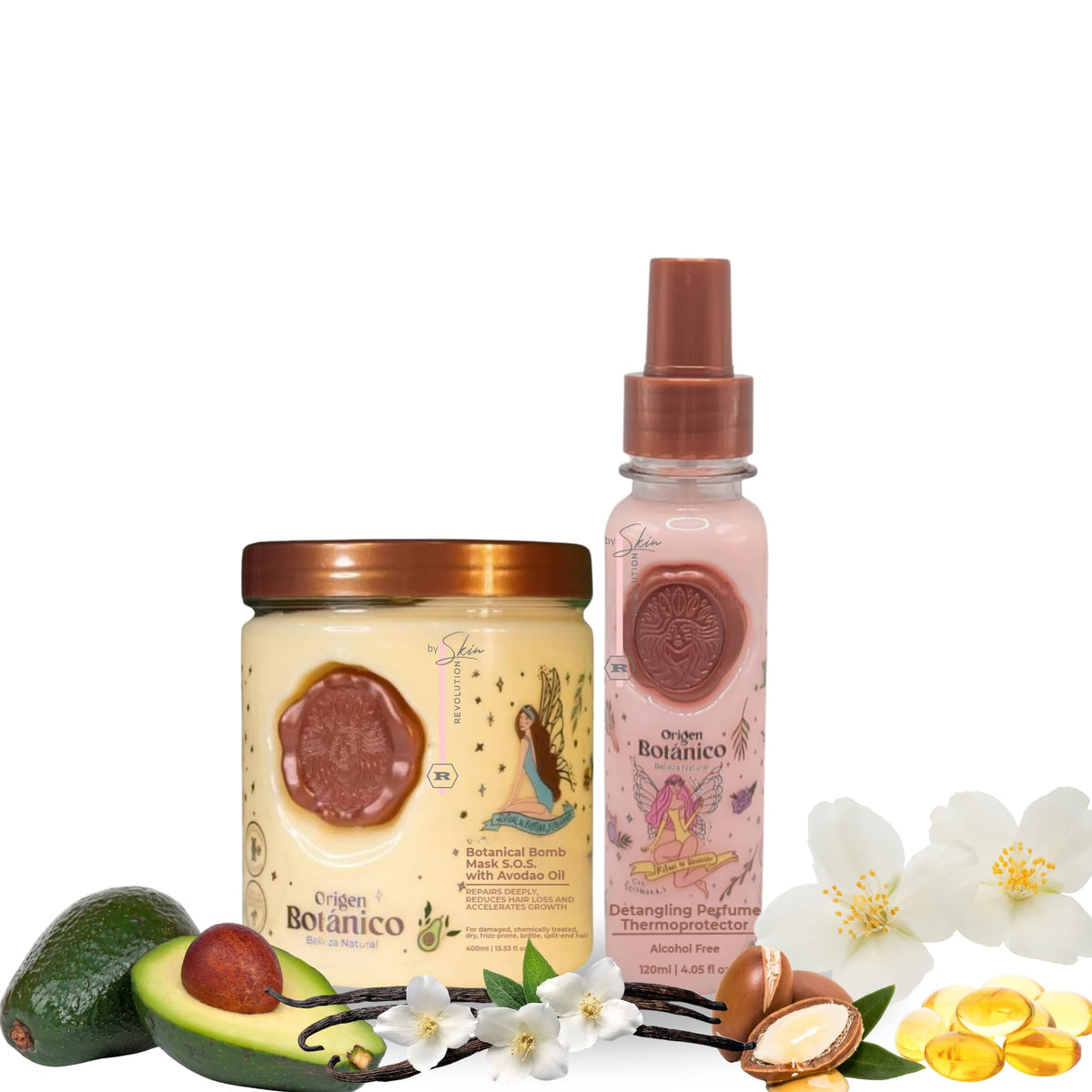 Skin Revolution Organic Keratin Kit front view