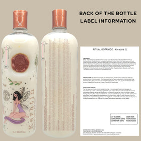Skin Revolution Ritual Botánico Organic Keratin 1L back view