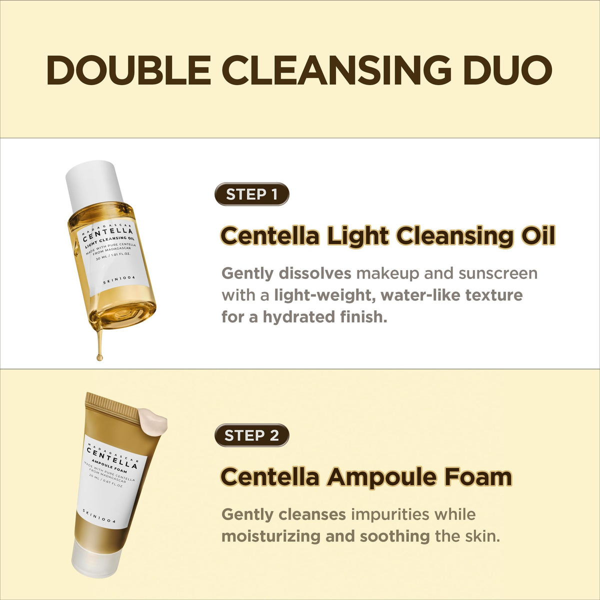 SKIN1004 Centella face serum dropper close-up