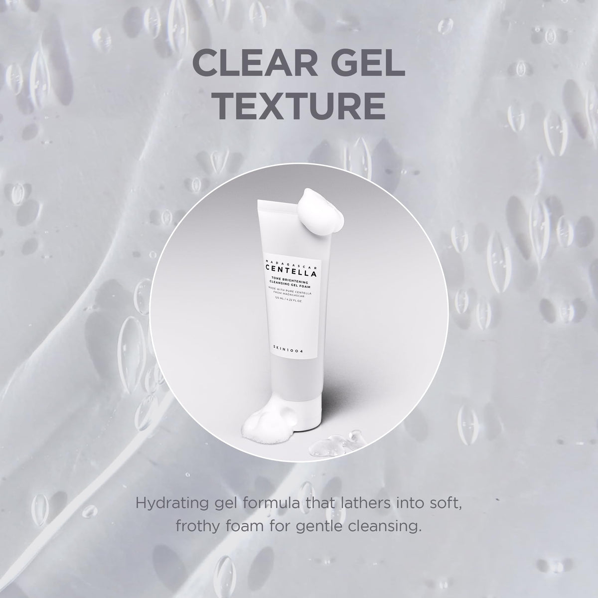SKIN1004 Cleansing Gel Foam ingredients list