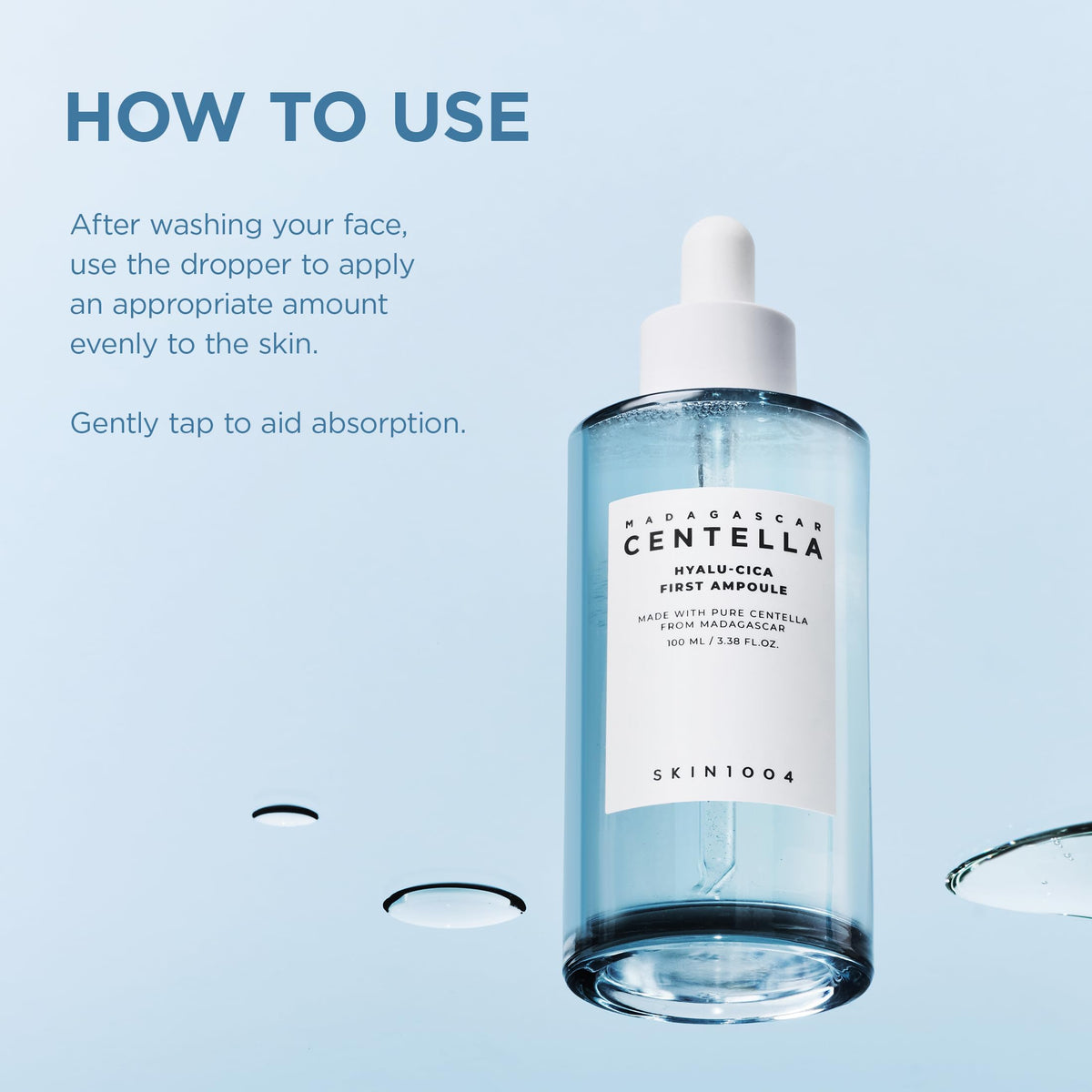 SKIN1004 Hyalu-Cica First Ampoule 50ml lifestyle shot
