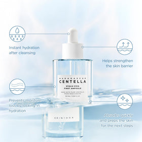 SKIN1004 Hyalu-Cica First Ampoule 50ml texture close-up