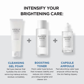 SKIN1004 Madagascar Centella Ampoule with skincare products